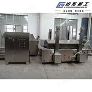 全自動(dòng)菠菜丸子油炸機(jī) 茄盒耦合油炸設(shè)備